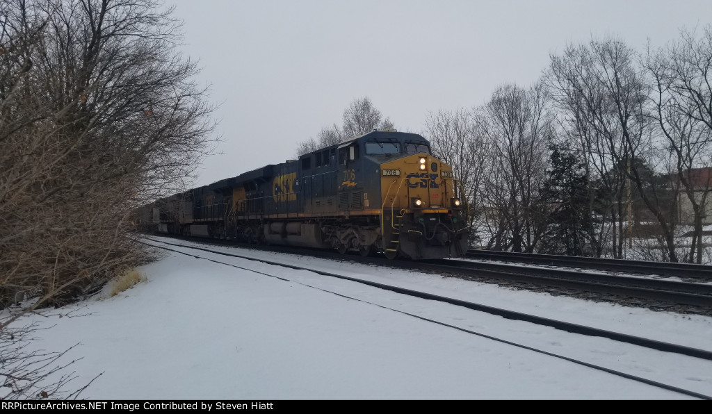 CSX Phosphate on the BNSF